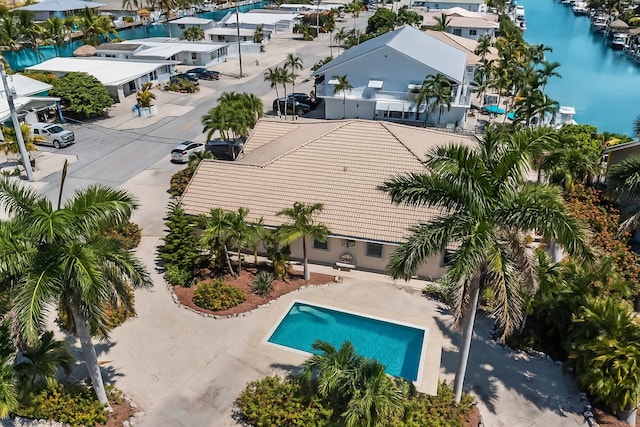 120 9th St, Key Colony, FL 33051 - view of subject property featuring a large body of water and a pool area