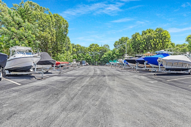 view of car parking