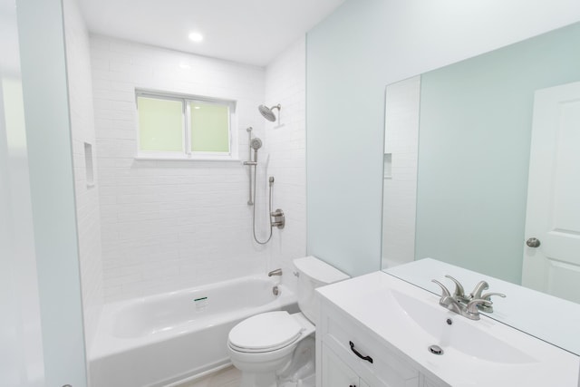365 Pirates Rd, Little Torch, FL 33042 - full bath featuring toilet, bathing tub / shower combination, and vanity