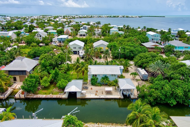 22841 Buccaneer Ln, Cudjoe, FL 33042 - aerial view of residential area with a nearby body of water