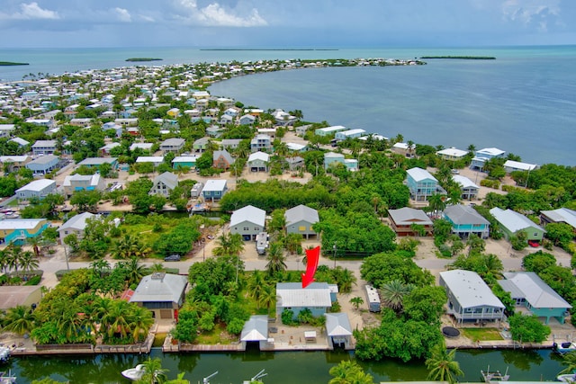 22841 Buccaneer Ln, Cudjoe, FL 33042 - view of property location featuring a large body of water and nearby suburban area