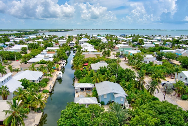 22841 Buccaneer Ln, Cudjoe, FL 33042 - aerial view of residential area with a large body of water