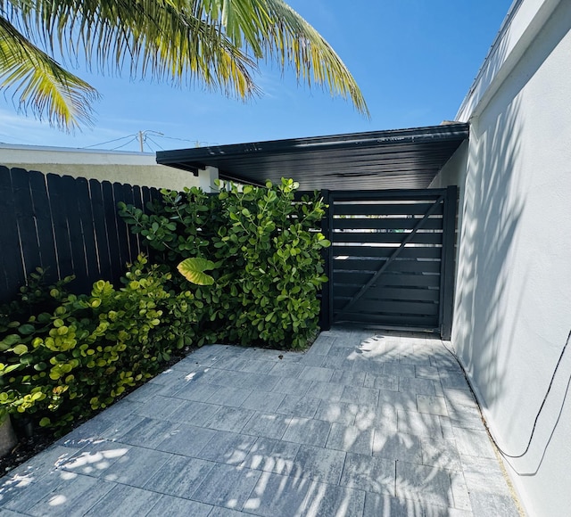 1708 Duncan St, Key West, FL 33040 - view of patio with a gate