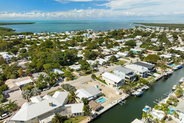 240 S Coconut Palm Blvd, Tavernier, FL 33070 - aerial view of residential area with a large body of water