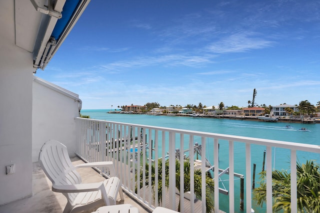 95 Coco Plum Dr Unit 2D, Marathon, FL 33050 - balcony featuring a water view