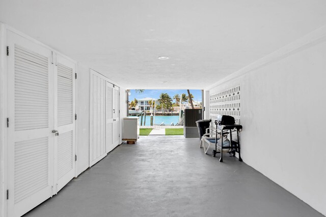 95 Coco Plum Dr Unit 2D, Marathon, FL 33050 - garage with a water view
