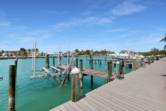 95 Coco Plum Dr Unit 2D, Marathon, FL 33050 - dock area featuring a water view