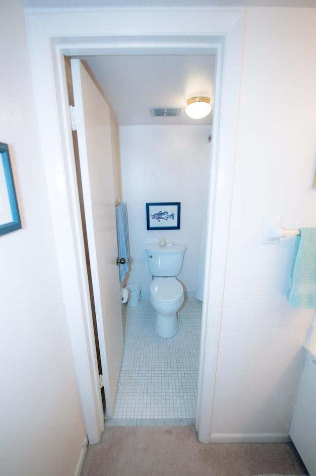 bathroom with toilet