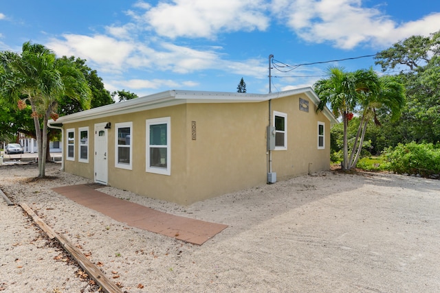 view of property exterior