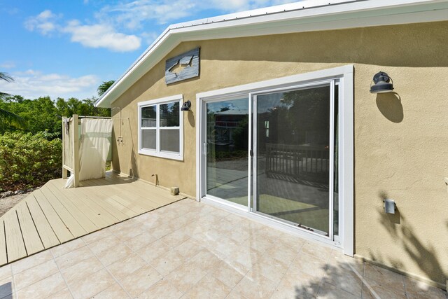 exterior space featuring a patio area