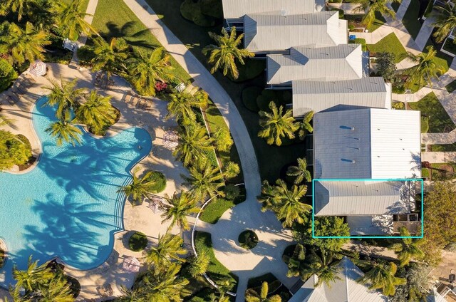 2600 Overseas Hwy Unit 25, Marathon, FL 33050 - view of property location featuring property boundaries highlighted and a pool area