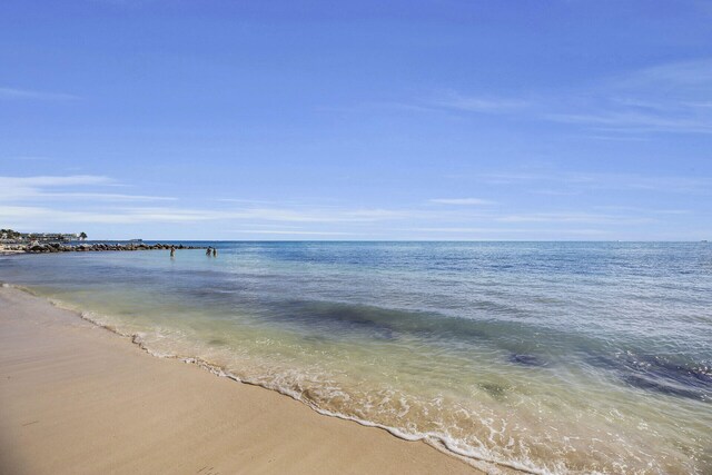 1101 W Ocean Dr Unit 1, Key Colony, FL 33051 - property view of water featuring a view of the beach