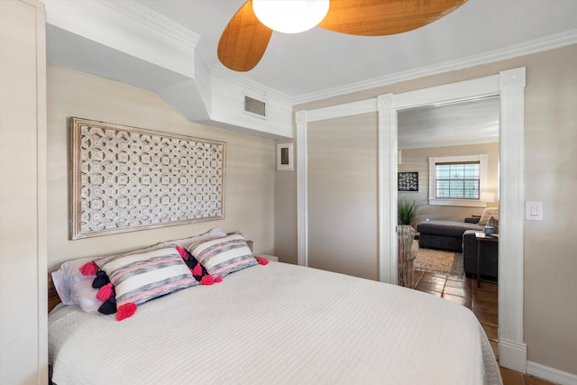 1116 Eaton St, Key West, FL 33040 - bedroom featuring ornamental molding