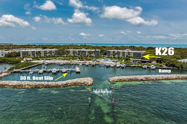 87851 Old Hwy Unit K26, Islamorada, FL 33036 - bird's eye view of a large body of water