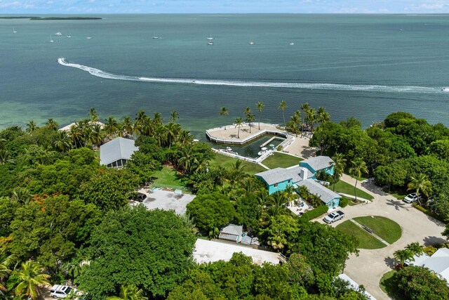 82260 Overseas Hwy, Islamorada, FL 33036 - aerial view of property and surrounding area featuring a large body of water