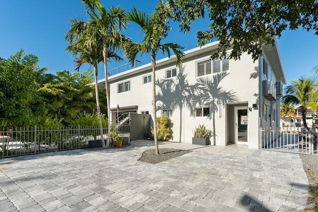 view of rear view of property