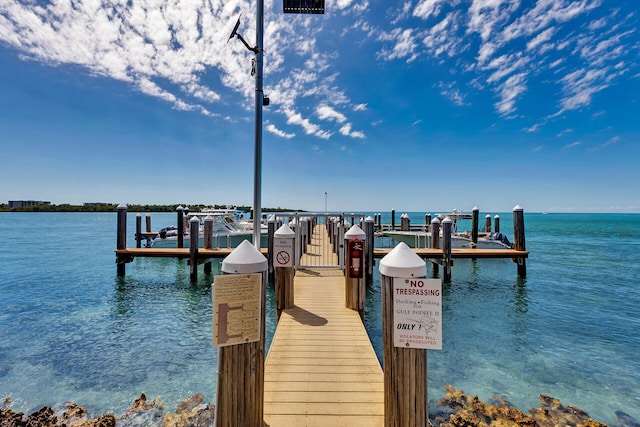 12690 Overseas Hwy Unit 411, Marathon, FL 33050 - dock area with a water view