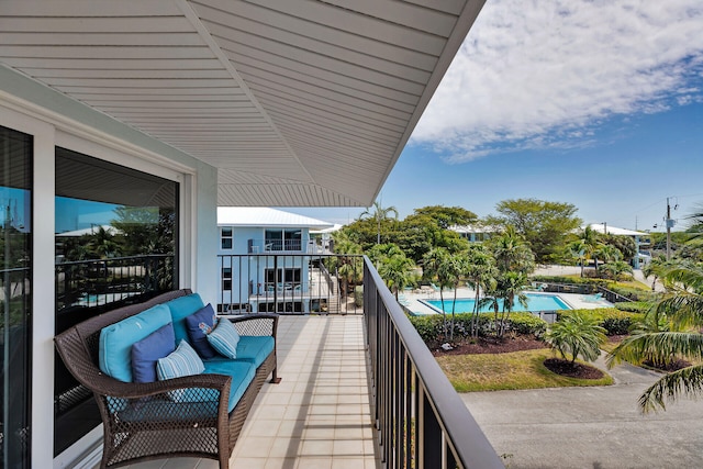 12690 Overseas Hwy Unit 411, Marathon, FL 33050 - balcony featuring view of pool area