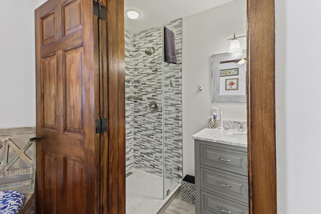 215 Whitehead St, Key West, FL 33040 - bathroom with a shower stall and vanity