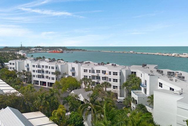 105 Front St Unit 121, Key West, FL 33040 - birds eye view of property with a water view