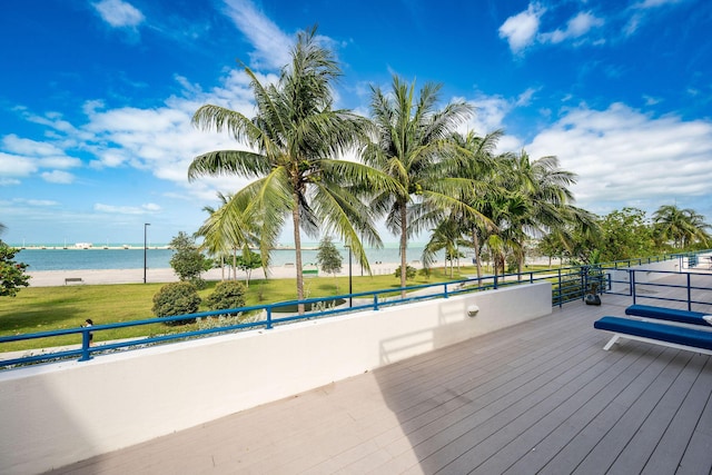 105 Front St Unit 121, Key West, FL 33040 - deck featuring a water view