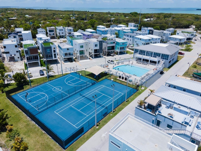 94825 Overseas Hwy Unit 174, Key Largo, FL 33037 - bird's eye view of a pool