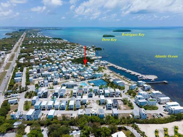 94825 Overseas Hwy Unit 174, Key Largo, FL 33037 - aerial view of property and surrounding area with a large body of water
