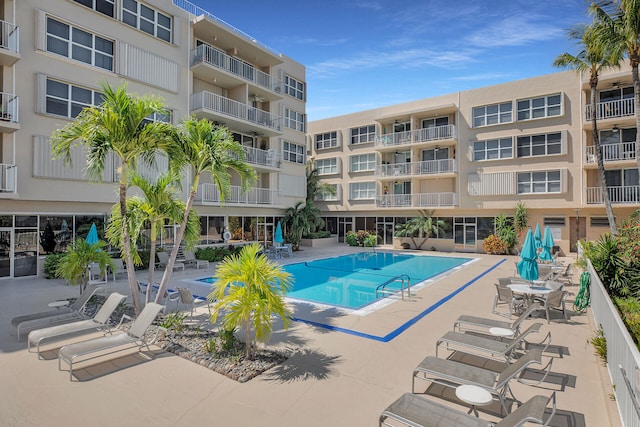 view of community pool
