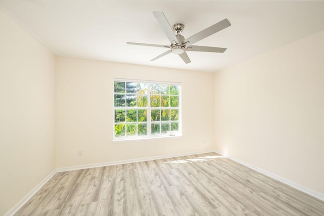 3314 Northside Dr Unit 145, Key West, FL 33040 - unfurnished room featuring light wood-style floors and ceiling fan