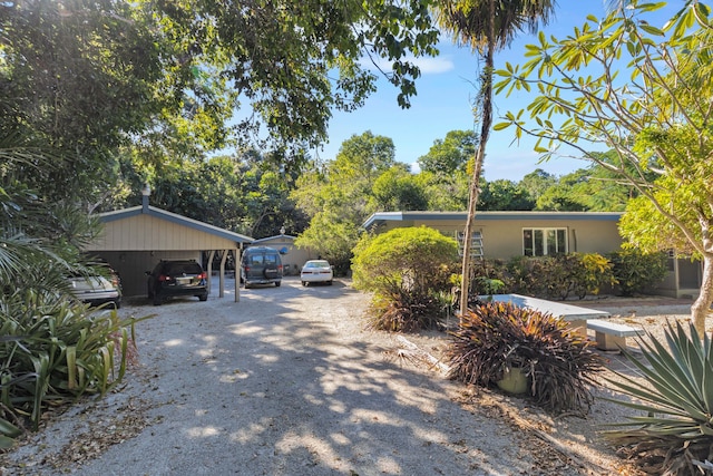 view of property exterior