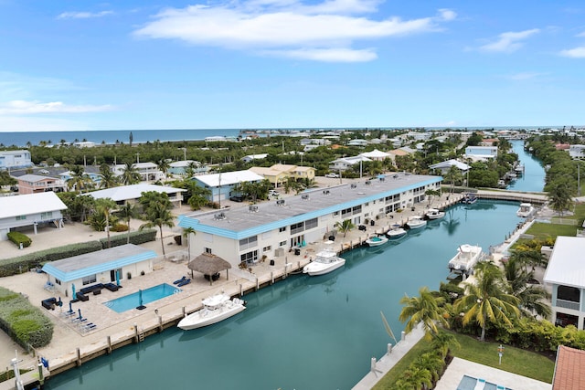 389 N Anglers Dr Unit 105, Marathon, FL 33050 - drone / aerial view of a nearby body of water