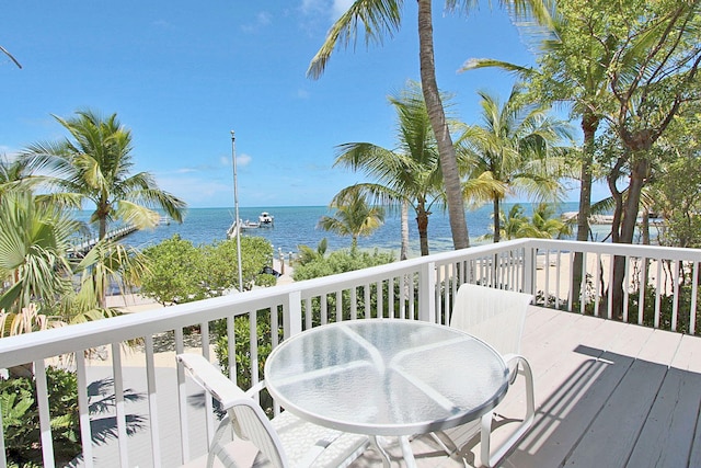 88547 Old Hwy, Tavernier, FL 33070 - balcony with a water view
