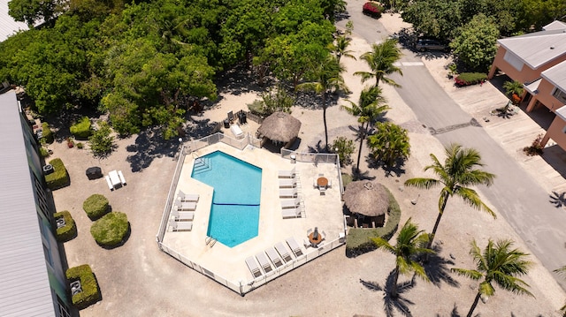 9812 Windward Ave, Key Largo, FL 33037 - aerial view of a pool