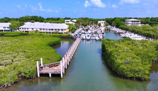 9812 Windward Ave, Key Largo, FL 33037 - drone / aerial view of a large body of water