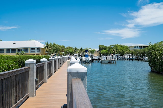 9812 Windward Ave, Key Largo, FL 33037 - dock area with a water view