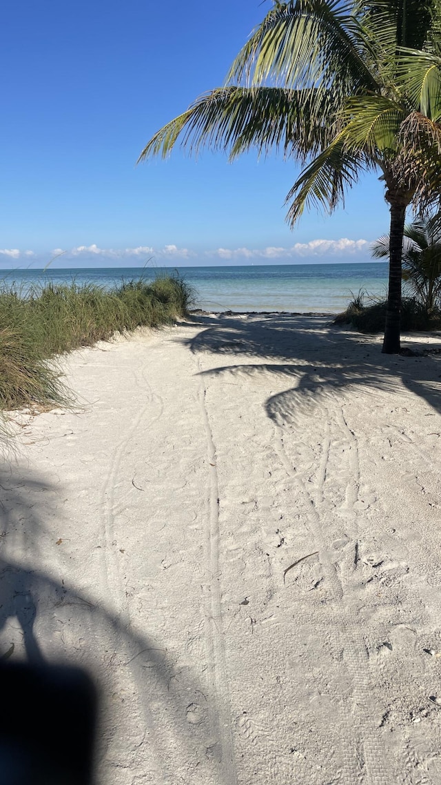 176 Iroquois Dr, Islamorada, FL 33036 - view of water feature with a beach view