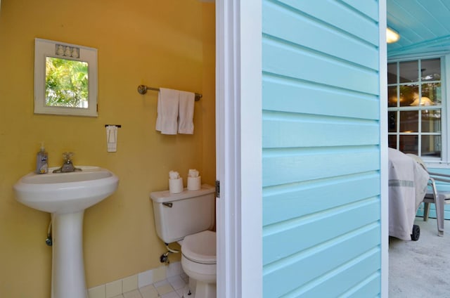 bathroom with toilet