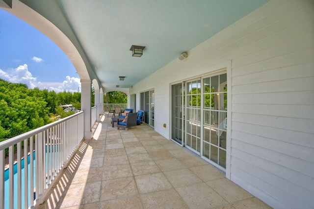 1330 Coury Dr, Key Colony, FL 33051 - balcony with view of pool