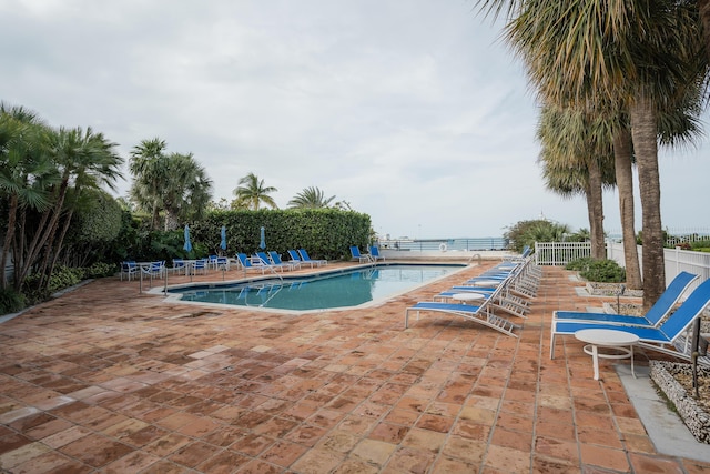 115 Front St Unit 202, Key West, FL 33040 - view of swimming pool featuring a patio