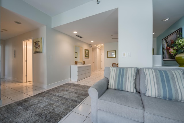 115 Front St Unit 202, Key West, FL 33040 - living room featuring light tile patterned floors