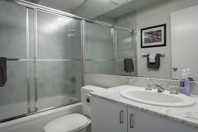 115 Front St Unit 202, Key West, FL 33040 - full bathroom with enclosed tub / shower combo, vanity, and toilet