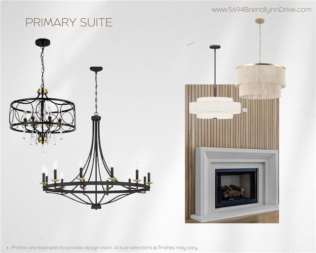 5694 Brendlynn Dr, Suwanee, GA 30024 - detailed view of a chandelier