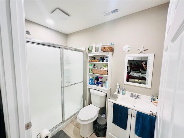31 Cline Dr SW, Cartersville, GA 30120 - full bathroom with a stall shower, toilet, and vanity