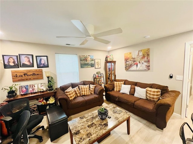 31 Cline Dr SW, Cartersville, GA 30120 - living area with ceiling fan
