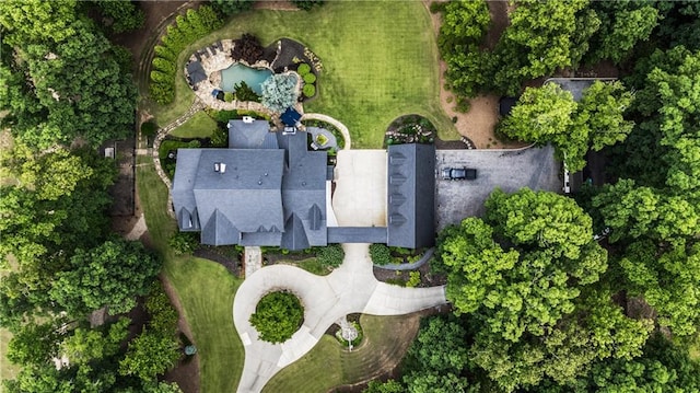 15595 Birmingham Hwy, Alpharetta, GA 30004 - drone / aerial view
