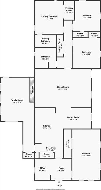 1526 N Cherokee Rd N, Social Circle, GA 30025 - property floor plan
