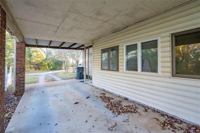1526 N Cherokee Rd N, Social Circle, GA 30025 - view of patio / terrace with a carport