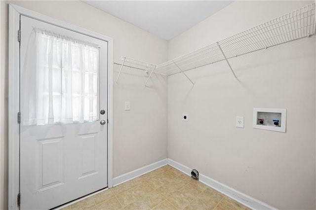 412 Gray Fox Dr, Canton, GA 30114 - laundry area featuring washer hookup and electric dryer hookup