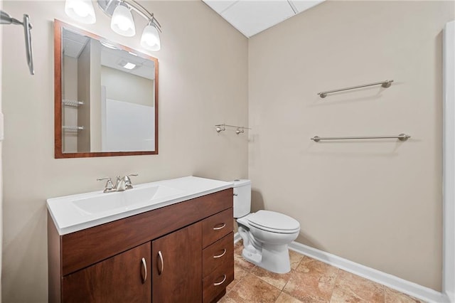 412 Gray Fox Dr, Canton, GA 30114 - bathroom featuring vanity and toilet