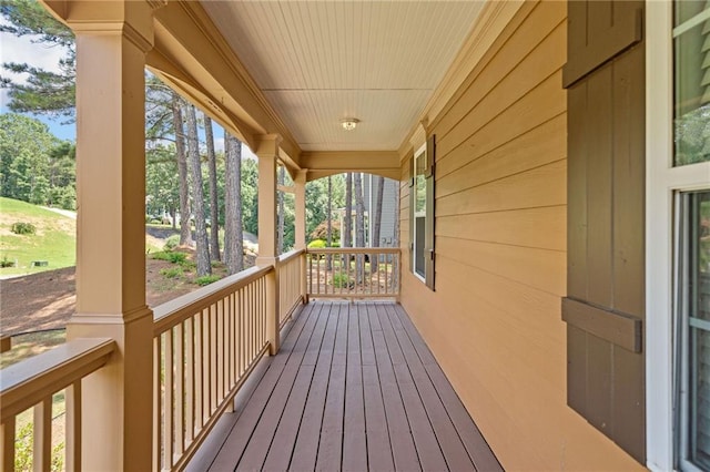 412 Gray Fox Dr, Canton, GA 30114 - view of wooden porch
